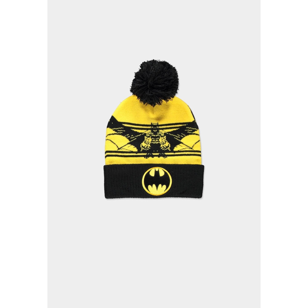 DC Comics Batman - Giftset Bonnet & écharpe - Noir/Jaune